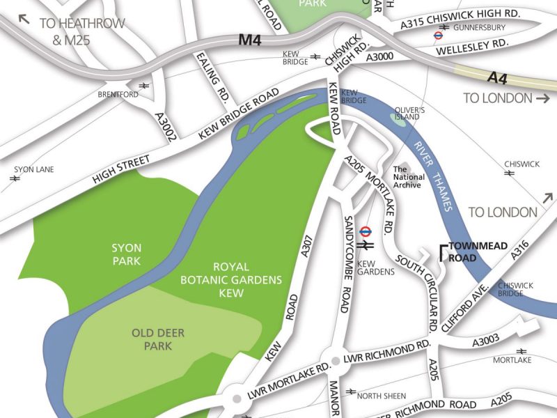 Kew road map